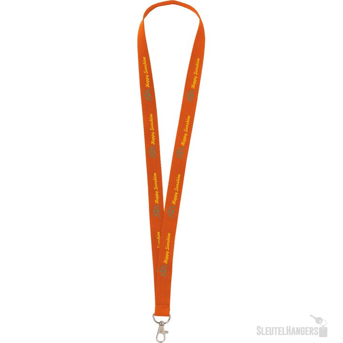Keycord Budget Lanyard Oranje
