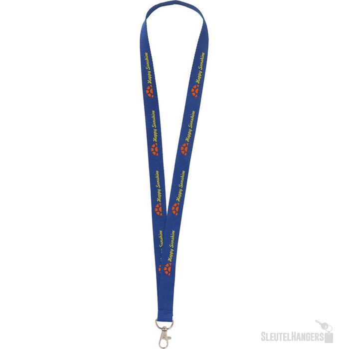 Keycord Budget Lanyard Blauw