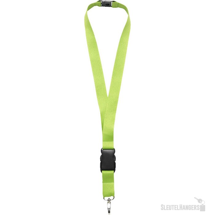 Yogi lanyard met veiligheidssluiting appelgroen Appelgroen