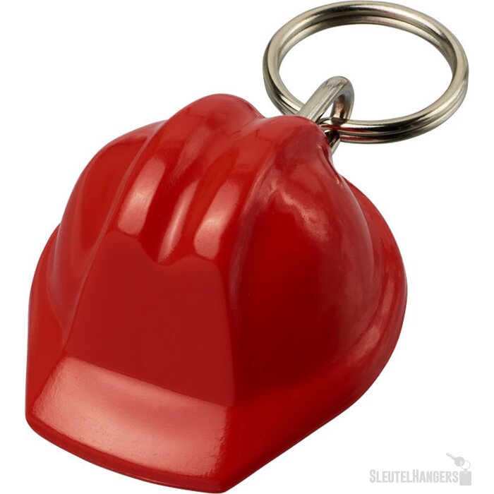 Kolt helmvormige sleutelhanger Rood