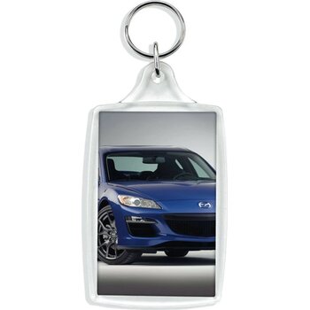 Extra grote transparante sleutelhanger Extra grote transparante sleutelhanger
