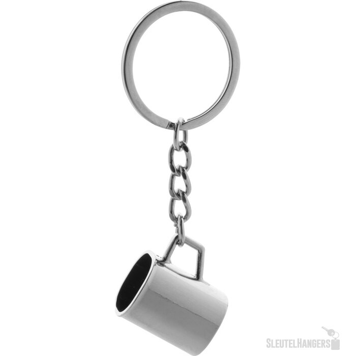 Picolatte Sleutelhanger Zilver