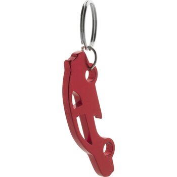 Auto Sleutelhanger Met Opener Rood Auto Sleutelhanger Met Opener Rood