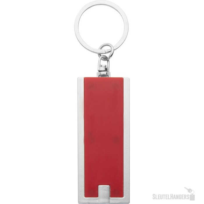 Industrial Led Lamp Sleutelhanger Rood