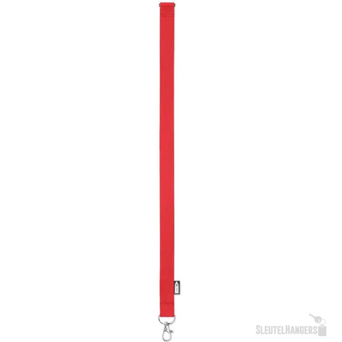 Rpet lanyard Lany rpet Rood