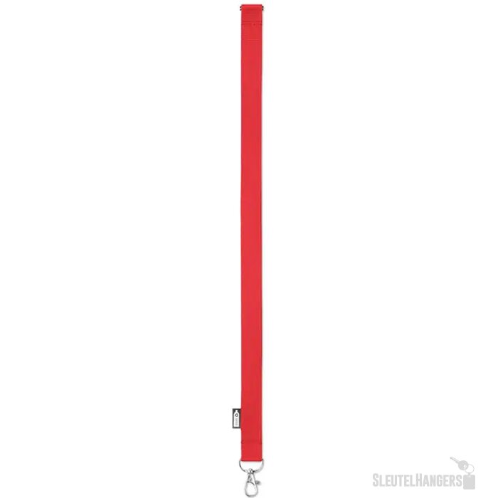 Rpet lanyard Lany rpet Rood