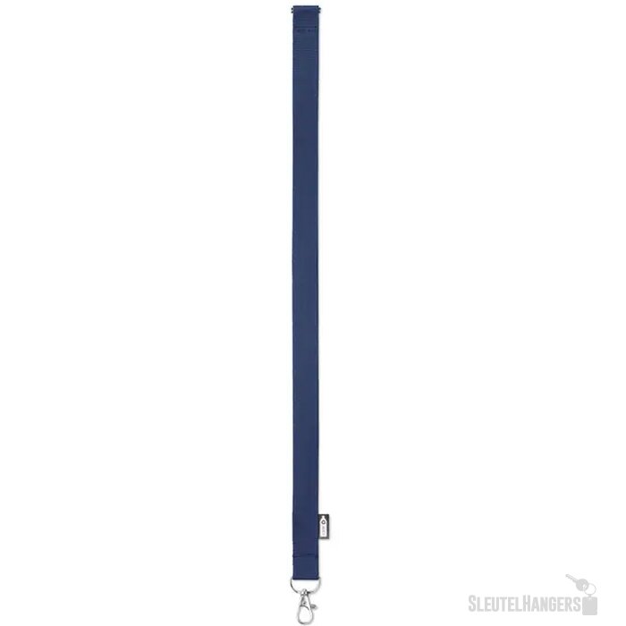 Rpet lanyard Lany rpet Blauw