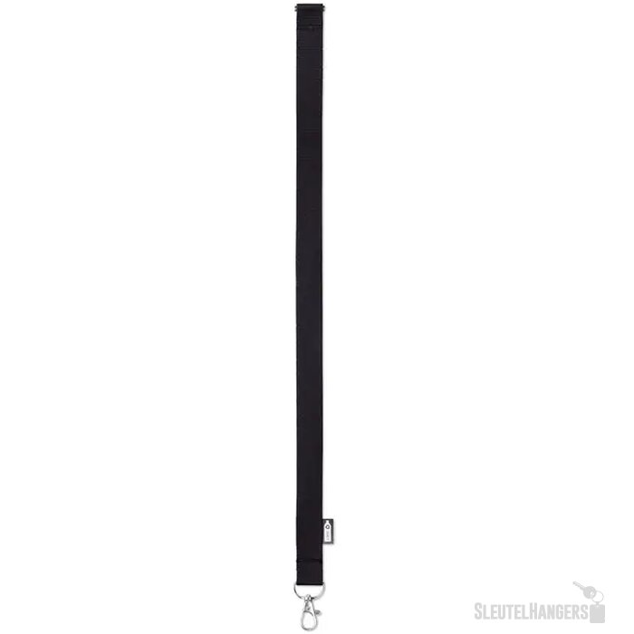 Rpet lanyard Lany rpet Zwart