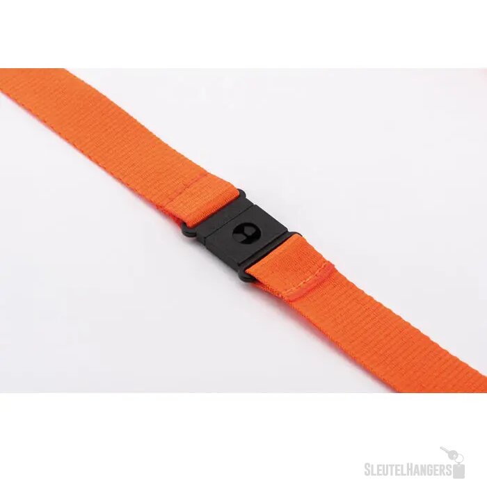 Lanyard, haak en clip. 20 mm Pany Oranje