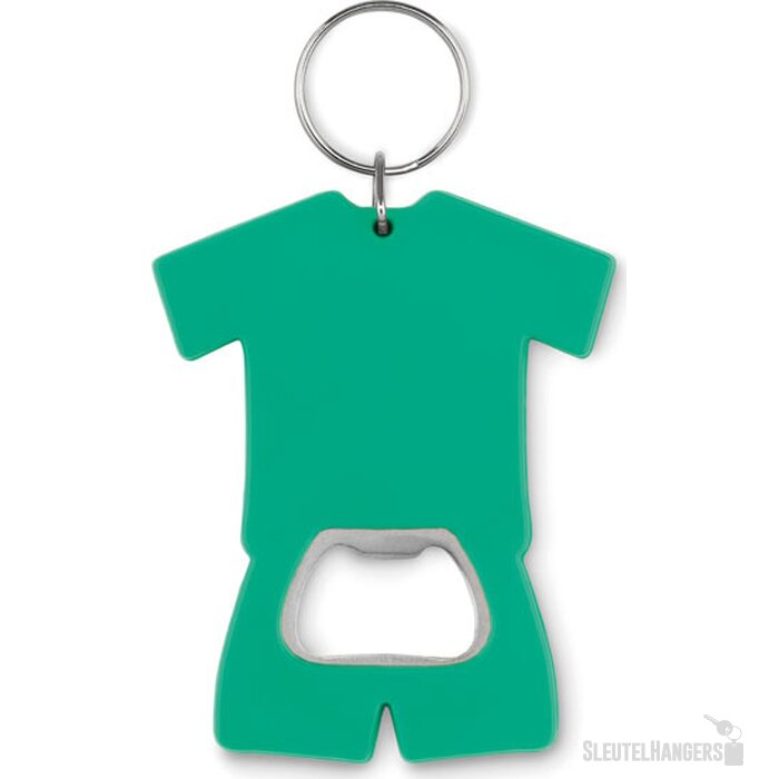 Flesopener t-shirt Camis key groen