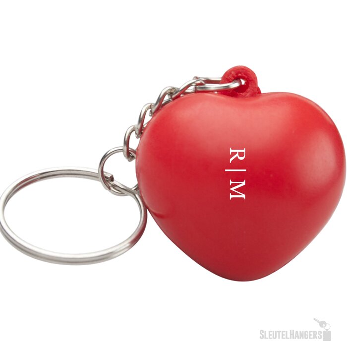 Silene Antistress Bal Met Sleutelhanger Rood