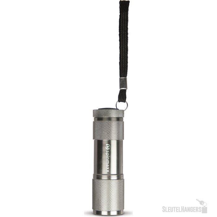 Aluminium zaklamp LED zilver