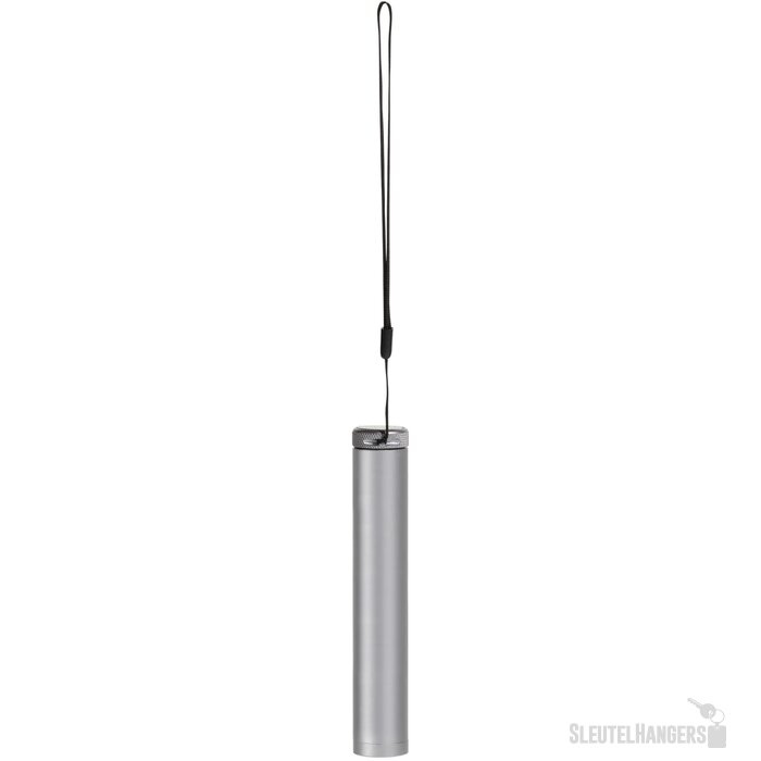 Zaklamp aluminium magneet zilver