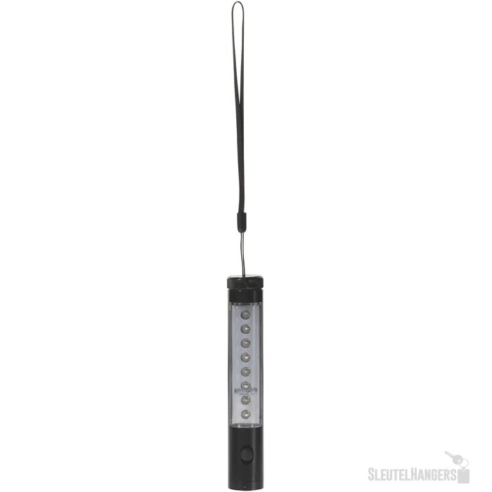 Zaklamp aluminium magneet zwart