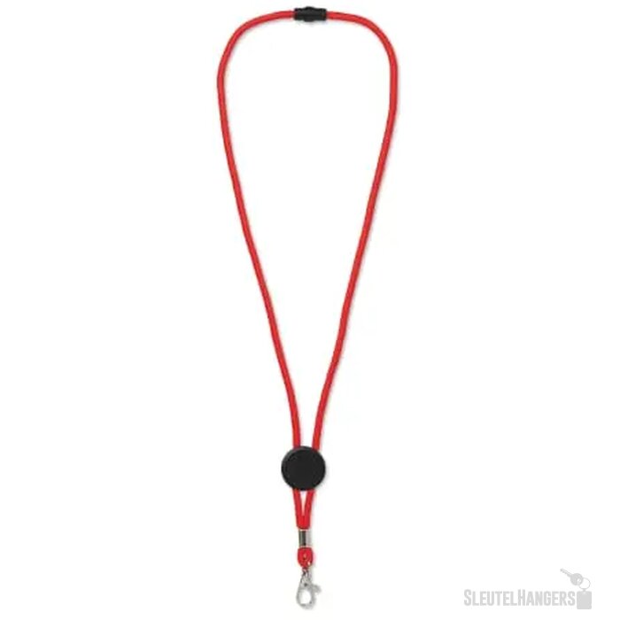 Paracord keycord Rood