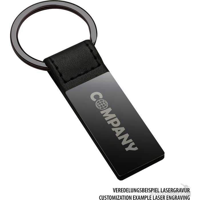 Sleutelhanger Limbiate zwart