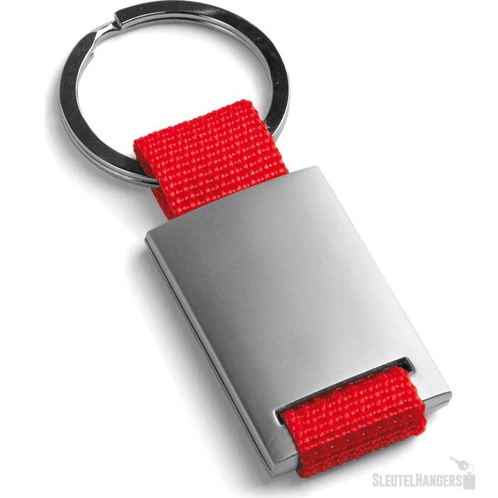 Gripitch Metalen Sleutelhanger Rood