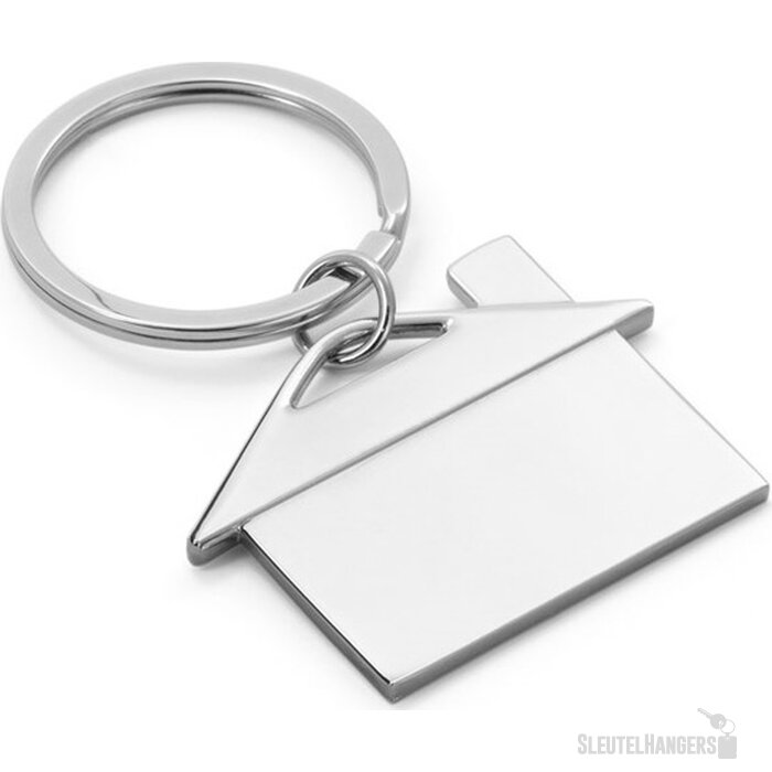 Ulrich Metalen Sleutelhanger Zilverkleurig