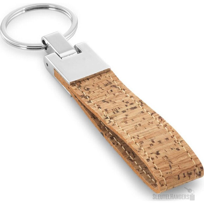 Corks Kurken Sleutelhanger Naturel