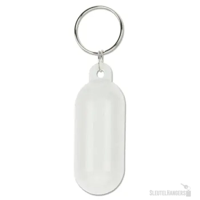 Sleutelhanger drijvend XL wit