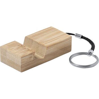 Sleutelhanger Met Mobielhouder Naturel Sleutelhanger Met Mobielhouder Naturel
