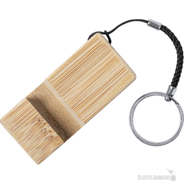 Sleutelhanger Met Mobielhouder Naturel