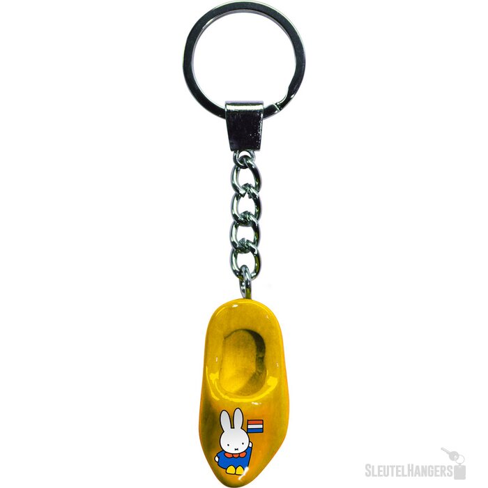 Keychain 1 shoe 4 cm, yellow Nijntje Miffy