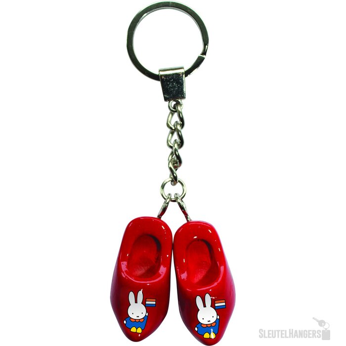 Keychain 2 shoes, red Nijntje Miffy