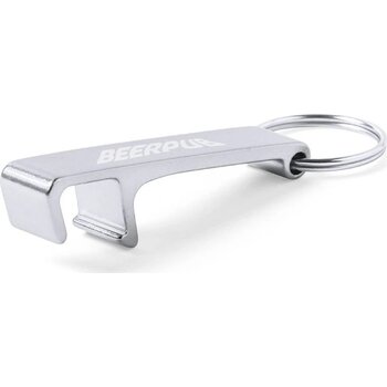 Sleutelhanger met flesopener blauw Sleutelhanger met flesopener blauw