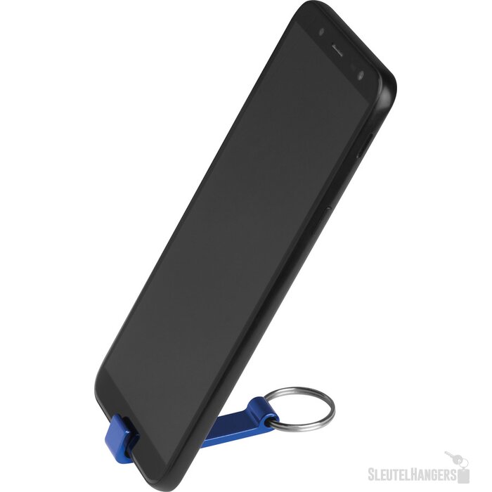 Sleutelhanger met flesopener blauw
