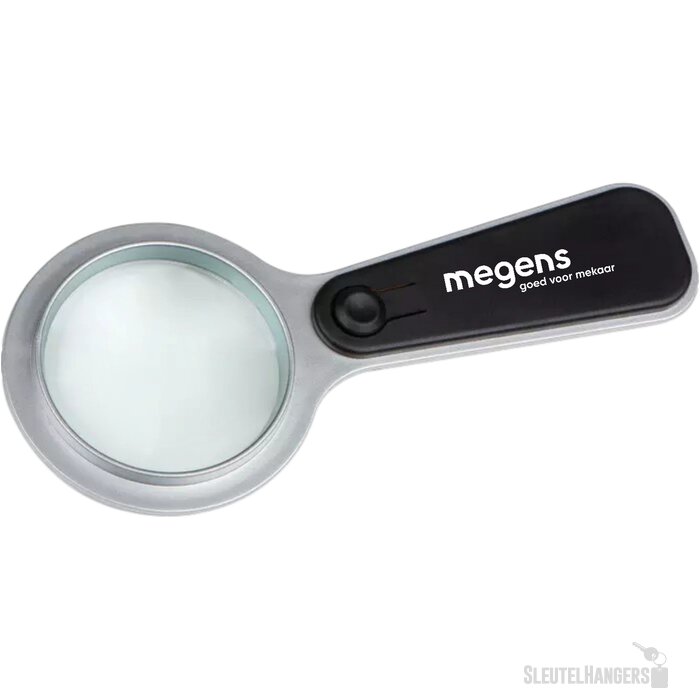 Kunststof loep zwart