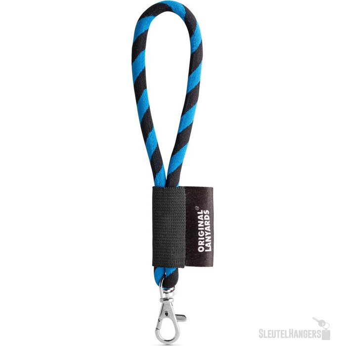 Lanyard Tube Korte Keycord Zwart