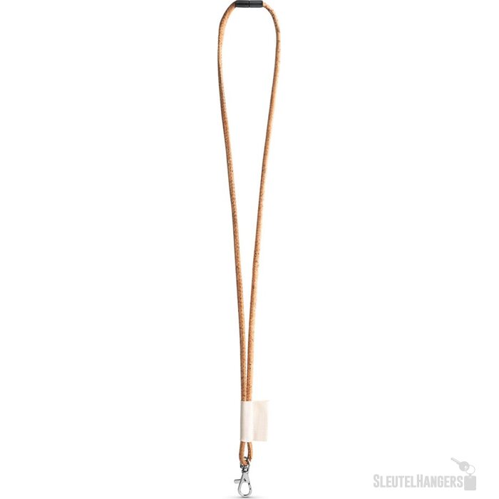 Lanyard Cork Long Set Standaard Modellen 333 - Naturel