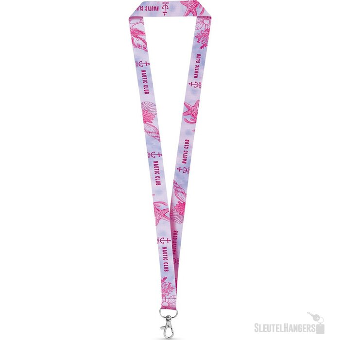 Brighton Sublimatie Lanyard Wit