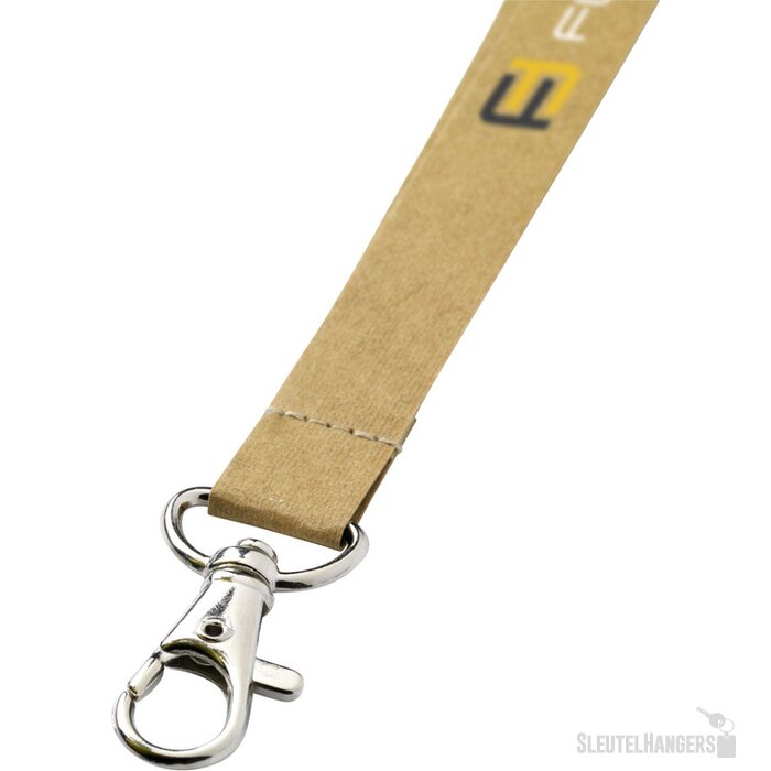 Lanyard Paper Keycord Naturel