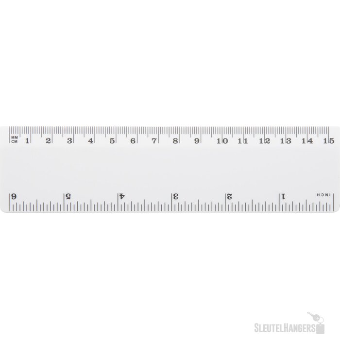 Liniaal Bedrukken | Plastic | 15 Cm