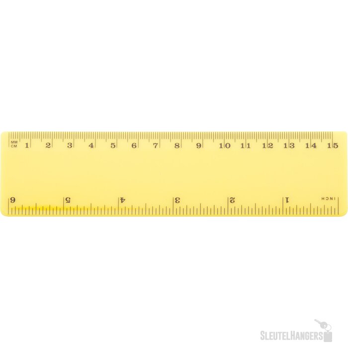 Hebe Lineaal Geel