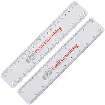 Mailing liniaal met 4 schalen (20 cm) Wit Mailing liniaal met 4 schalen (20 cm) Wit