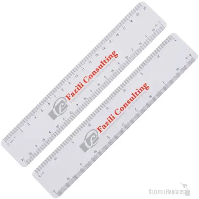 Mailing liniaal met 4 schalen (20 cm)