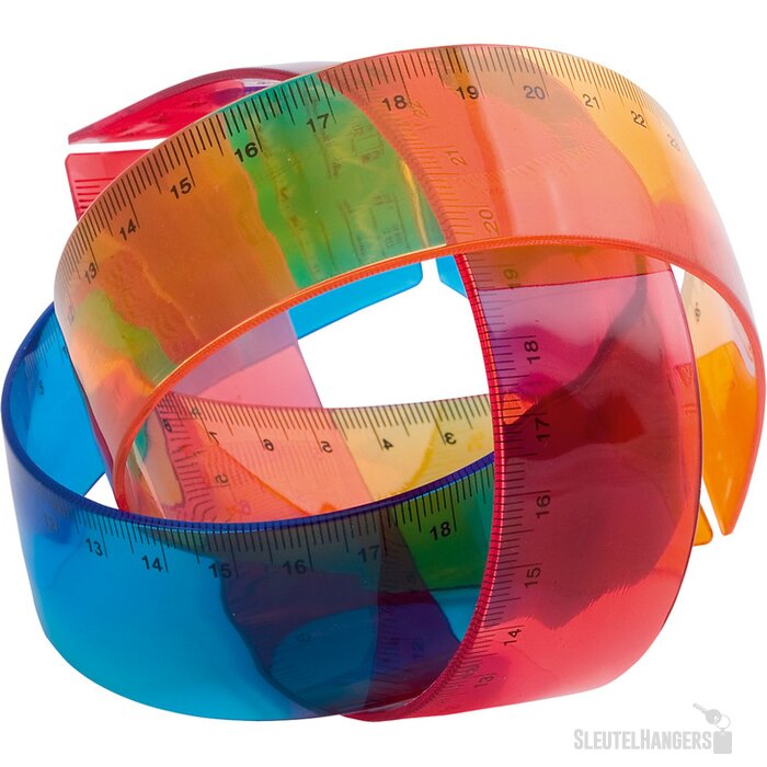 Flexibele liniaal (30 cm) Blauw