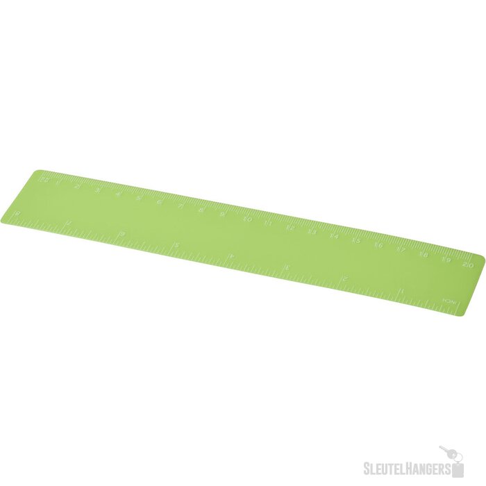 Liniaal | Plastic | Met logo Frosted groen