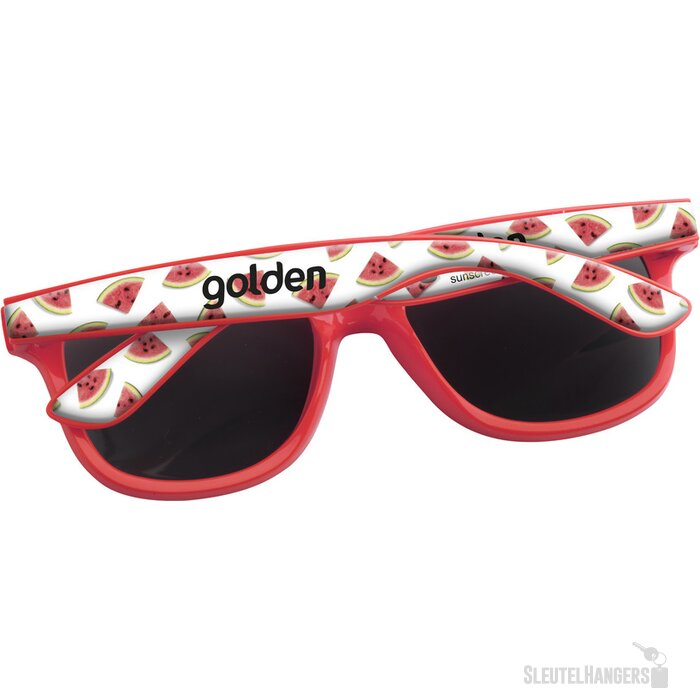 Zonnebrillen Met Pootjes Voor Doming Rood