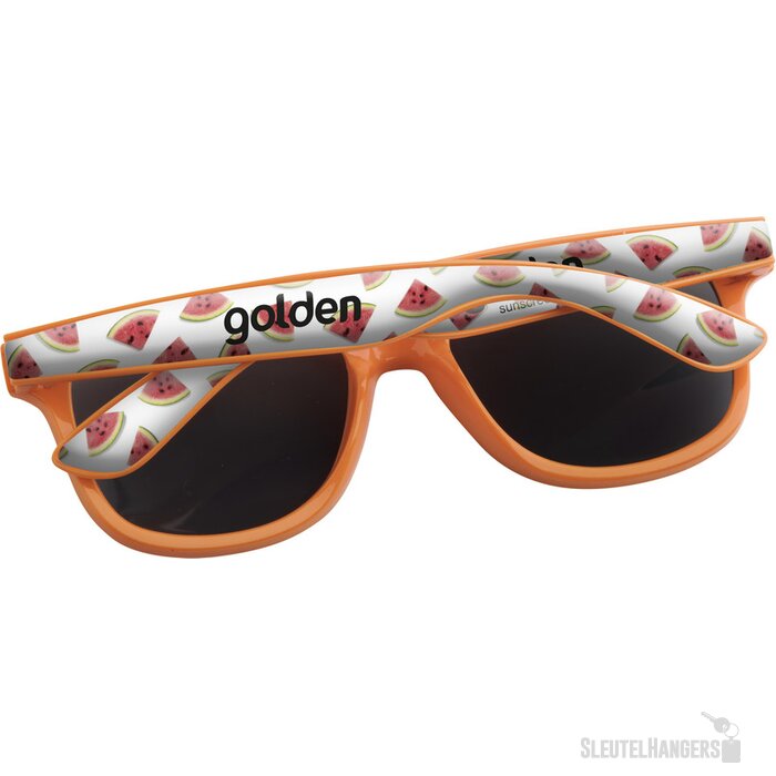 Zonnebrillen Met Pootjes Voor Doming Oranje