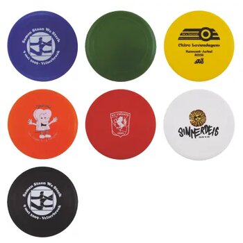 Gekleurde frisbee met ringen Blauw