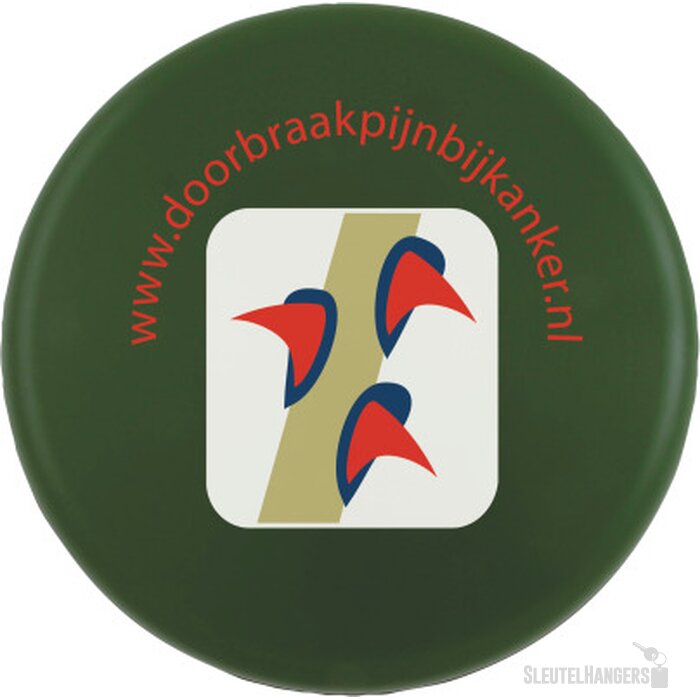 Frisbee 21 cm. zonder ringen Groen