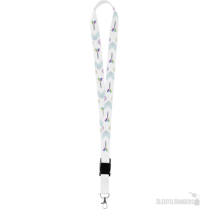 Lanyard Sublimatie Buckle Rpet 2 Cm Keycord Pms Kleur Naar Keuze