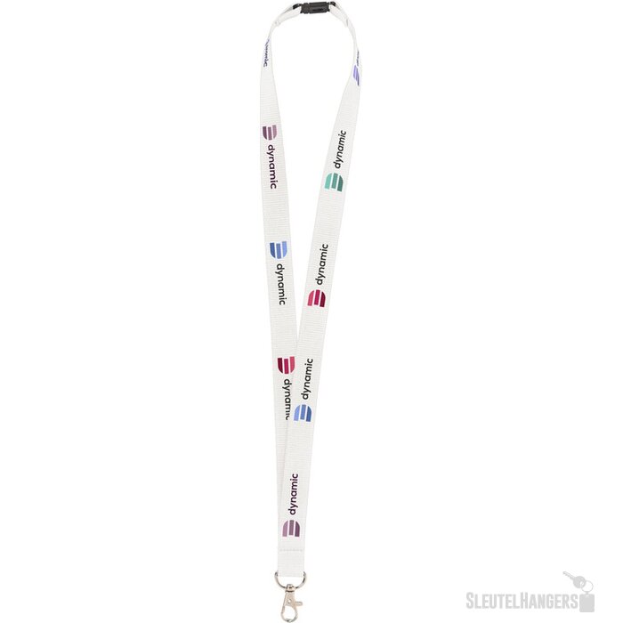 Lanyard Sublimatie Safety Rpet 2 Cm Keycord Pms Kleur Naar Keuze