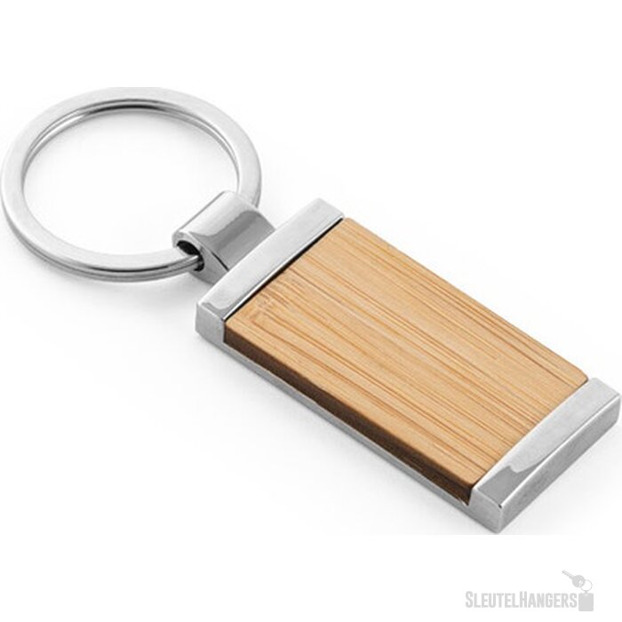 Homer Square Sleutelhanger Naturel