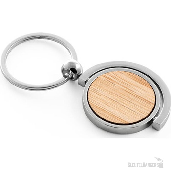 Homer Round Sleutelhanger Naturel