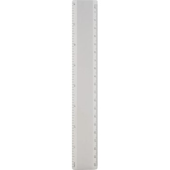 Aluminium liniaal (20 cm) Zilver Aluminium liniaal (20 cm) Zilver